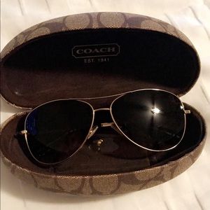 Coach Aviator Glasses